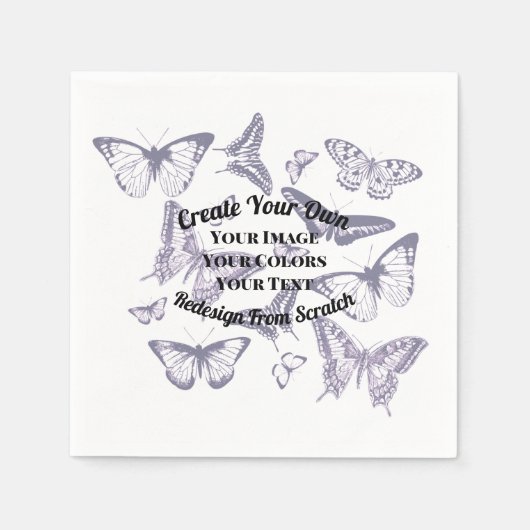 Creëer Uw eigen aangepaste ontwerp Servet (Voorkant)