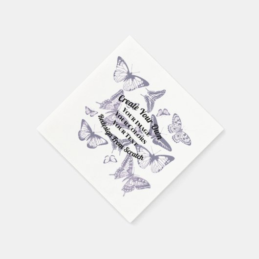 Creëer Uw eigen aangepaste ontwerp Servet (Hoek)