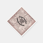 Creëer Uw eigen aangepaste ontwerp Servet (Hoek)