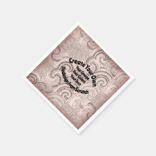 Creëer Uw eigen aangepaste ontwerp Servet (Hoek)