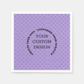 Creëer Uw eigen aangepaste ontwerp Servet (Voorkant)