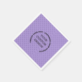 Creëer Uw eigen aangepaste ontwerp Servet (Hoek)