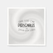 Creëer Uw eigen aangepaste ontwerp Servet (Voorkant)