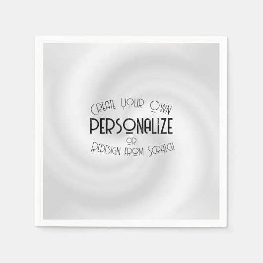 Creëer Uw eigen aangepaste ontwerp Servet (Voorkant)