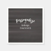 Creëer Uw eigen aangepaste ontwerp Servet (Voorkant)