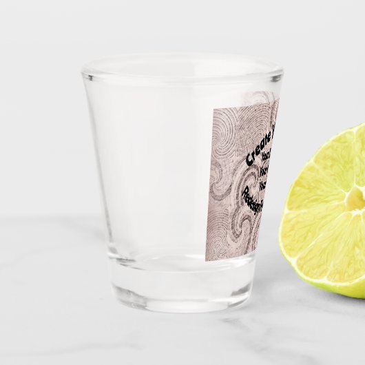Creëer Uw eigen aangepaste ontwerp Shot Glas (Links)