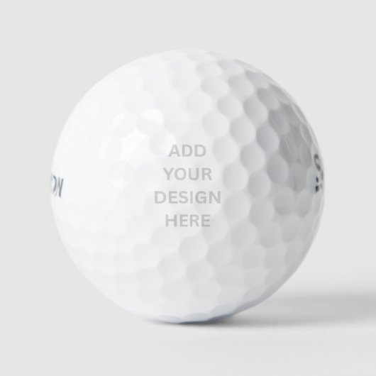 Creëer Uw eigen aangepaste ontwerp Srixon Soft Fee Golfballen (Voorkant)