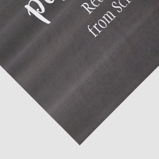 Creëer Uw eigen aangepaste ontwerp Tissuepapier (Detail)