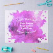 Creëer Uw eigen aangepaste ontwerp Tissuepapier (Craft)