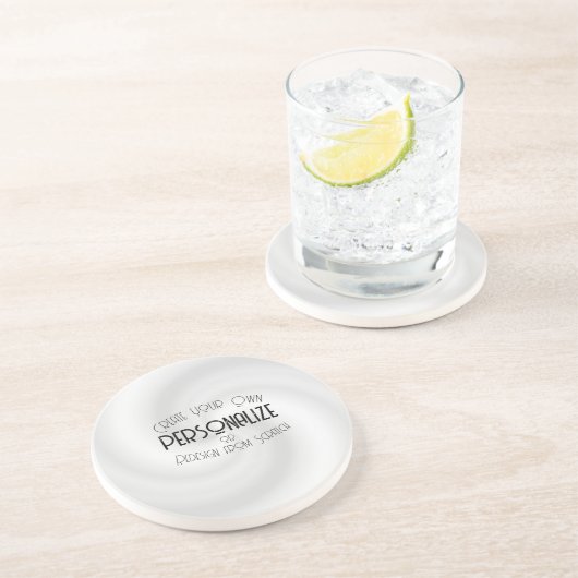 Creëer Uw eigen aangepaste ontwerp Zandsteen Onderzetter (Zijkant)