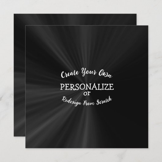 Creëer Uw eigen aangepaste ontwerpkaart (Voorkant / Achterkant)