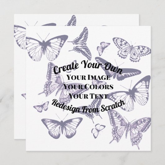 Creëer Uw eigen aangepaste ontwerpkaart (Voorkant / Achterkant)