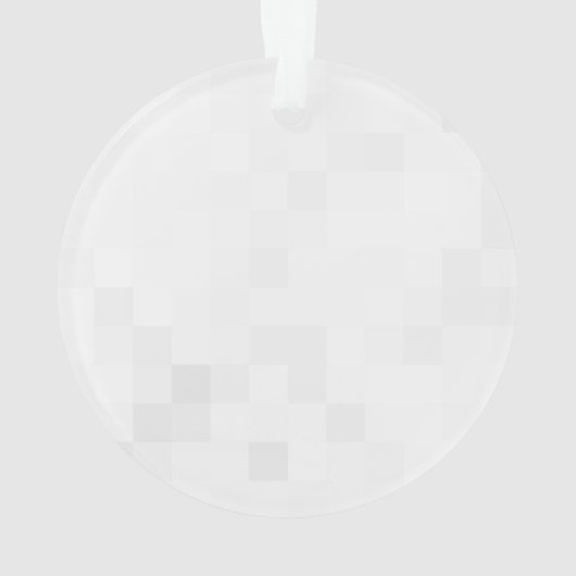 Creëer Uw eigen aangepaste  Ornament (achterkant)