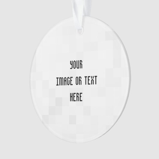 Creëer Uw eigen aangepaste  Ornament (voorkant)