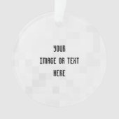 Creëer Uw eigen aangepaste  Ornament (voorkant)