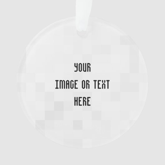 Creëer Uw eigen aangepaste Ornament (voorkant)