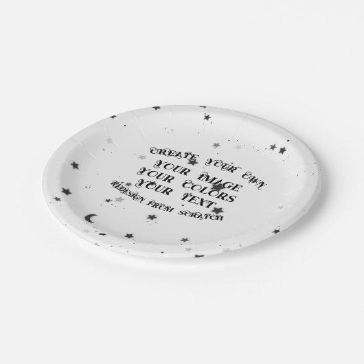 Creëer Uw eigen aangepaste Papieren Bordje (Gekanteld)