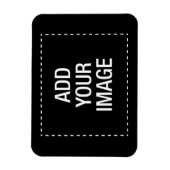 Creëer uw eigen aangepaste personaliseerbare geper magneet (Verticaal)