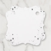 Creëer Uw eigen aangepaste persoonlijke cadeauLabe Bedankjes Labels (Achterkant)