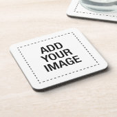 Creëer uw eigen aangepaste, persoonlijke drankjes onderzetter (Linkerzijde)