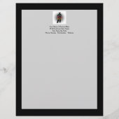 Creëer Uw eigen aangepaste persoonlijke foto Briefhoofd Sjabloon (Voorkant)