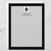 Creëer Uw eigen aangepaste persoonlijke foto Briefhoofd Sjabloon (Voorkant / Achterkant)