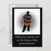 Creëer Uw eigen aangepaste persoonlijke foto Briefkaart (Voorkant / Achterkant)