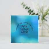 Creëer Uw eigen aangepaste persoonlijke kaart (Staand voorkant)