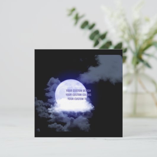 Creëer Uw eigen aangepaste persoonlijke kaart (Staand voorkant)