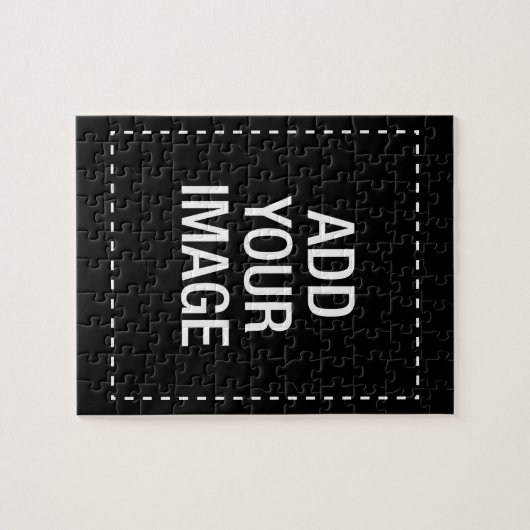 Creëer uw eigen aangepaste, persoonlijke legpuzzel (Horizontaal)