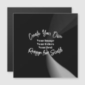 Creëer uw eigen aangepaste persoonlijke magneetkaa (Voorkant / Achterkant)