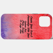 Creëer uw eigen aangepaste persoonlijke telefoonkw Case-Mate iPhone case (Achterkant (horizontaal))