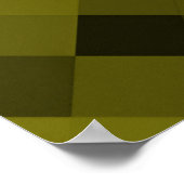 Creëer uw eigen aangepaste pixelachtergrond - geel poster (Hoek)