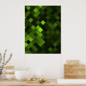 Creëer Uw eigen aangepaste pixelachtergrond - Limo Poster (Keuken)