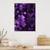 Creëer uw eigen aangepaste pixelachtergrond - Paar Poster (Keuken)