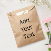 Creëer Uw eigen aangepaste pleistertas Bedankzakje (Gezegeld)