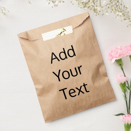 Creëer Uw eigen aangepaste pleistertas Bedankzakje (Gezegeld)