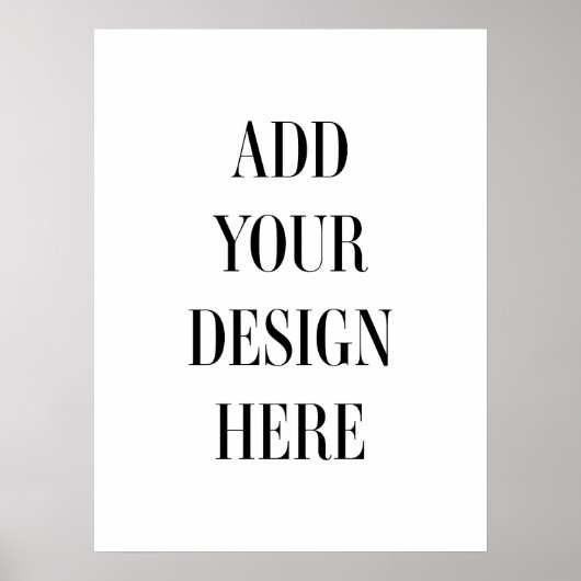 Creëer uw eigen aangepaste Poster (Voorkant)