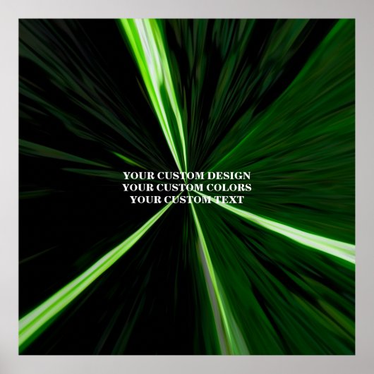 Creëer Uw eigen aangepaste Poster (Voorkant)