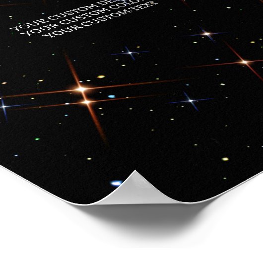 Creëer Uw eigen aangepaste Poster (Hoek)