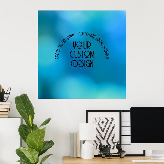 Creëer Uw eigen aangepaste  Poster (Thuiskantoor)