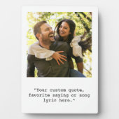 Creëer uw eigen aangepaste prijsopgave foto fotoplaat (voorkant)