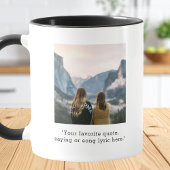 Creëer uw eigen aangepaste prijsopgave foto mok