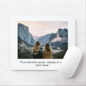 Creëer uw eigen aangepaste prijsopgave foto muismat (Met muis)