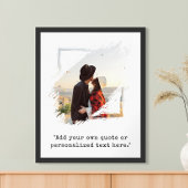 Creëer uw eigen aangepaste prijsopgave foto poster