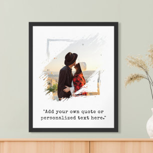 Creëer uw eigen aangepaste prijsopgave foto poster