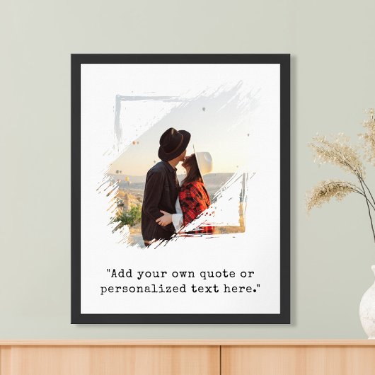 Creëer uw eigen aangepaste prijsopgave foto poster