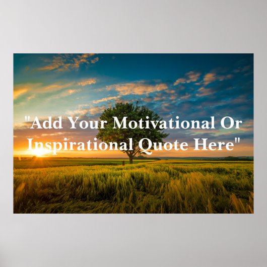 Creëer Uw eigen aangepaste prijsopgave/Poster teks Poster (Voorkant)