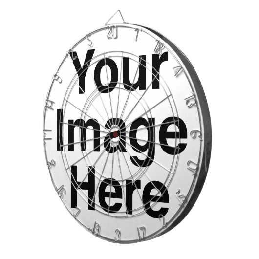 Creëer Uw eigen aangepaste product Dartbord (Voorkant Rechts)