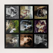 Creëer uw eigen aangepaste puzzel met foto's van 9 (Horizontaal)